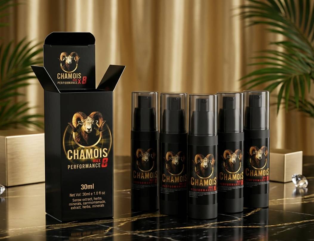 แพ็กเกจ Chamois น้ำมันเลียงผาสีทองพรีเมียมสำหรับนวดเพิ่มขนาด